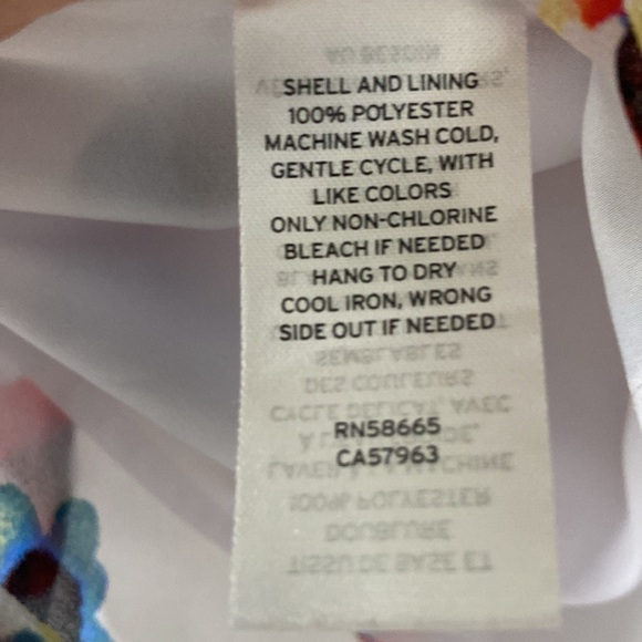 Halogen Floral Ruffle Tank Small - Picture 7 of 10